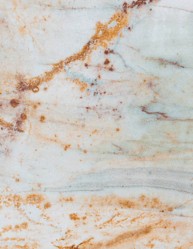 Colored marble slab