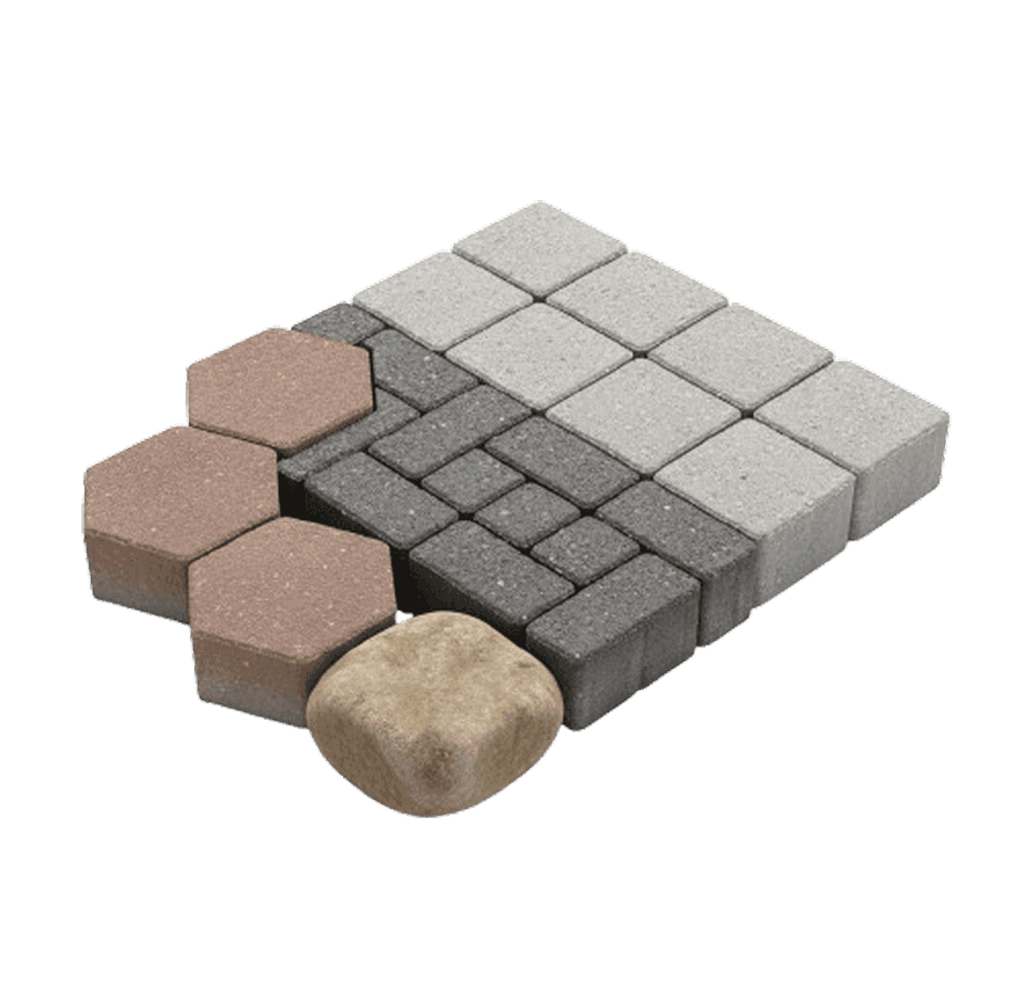 Paver blocks for outdoor spaces