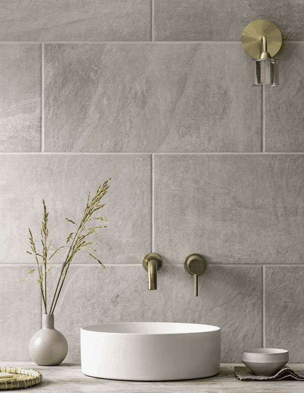 Wall tile application